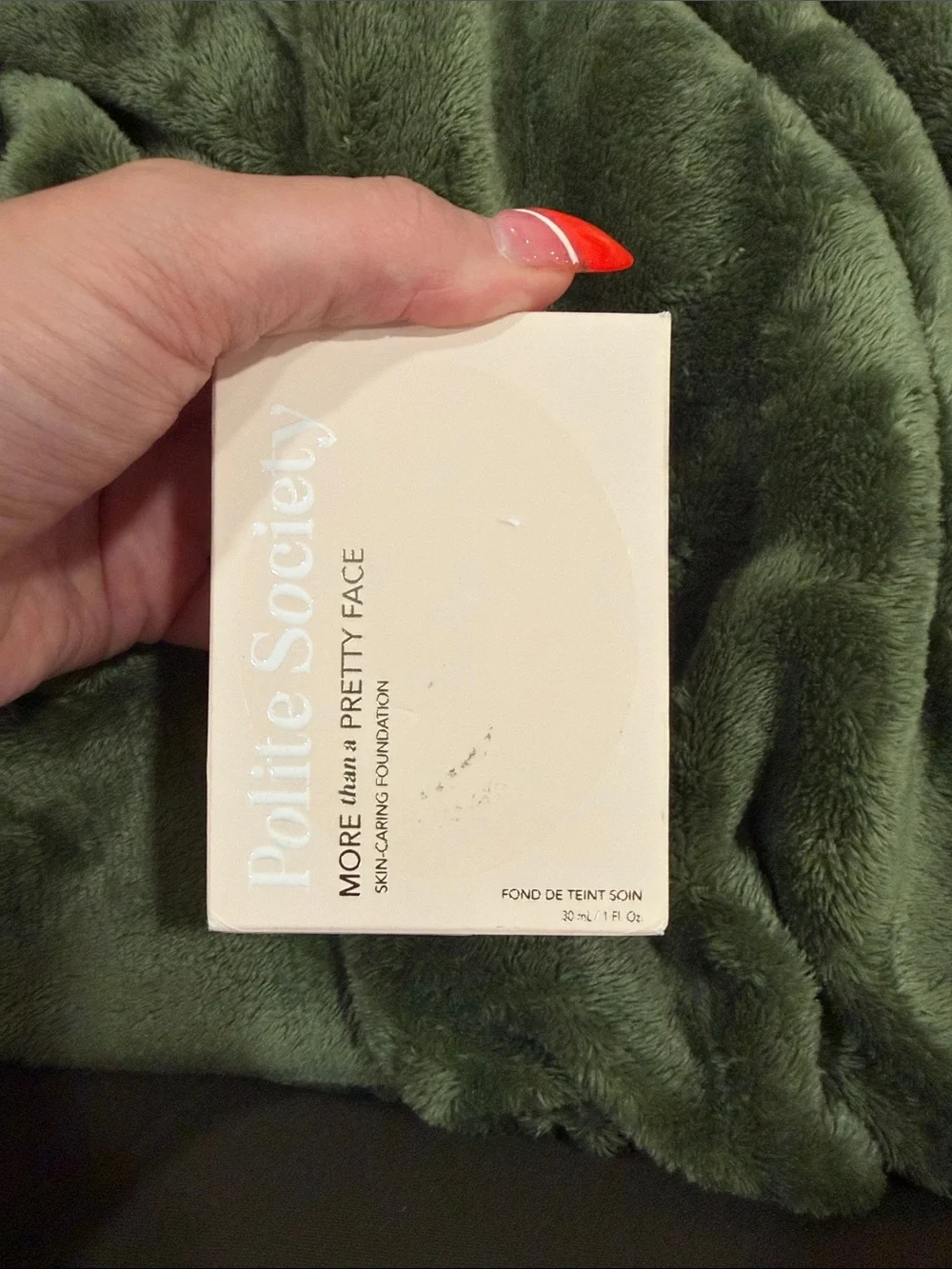 Polite Society More Than a Pretty Face Foundation — Light Warm (Light Beige)